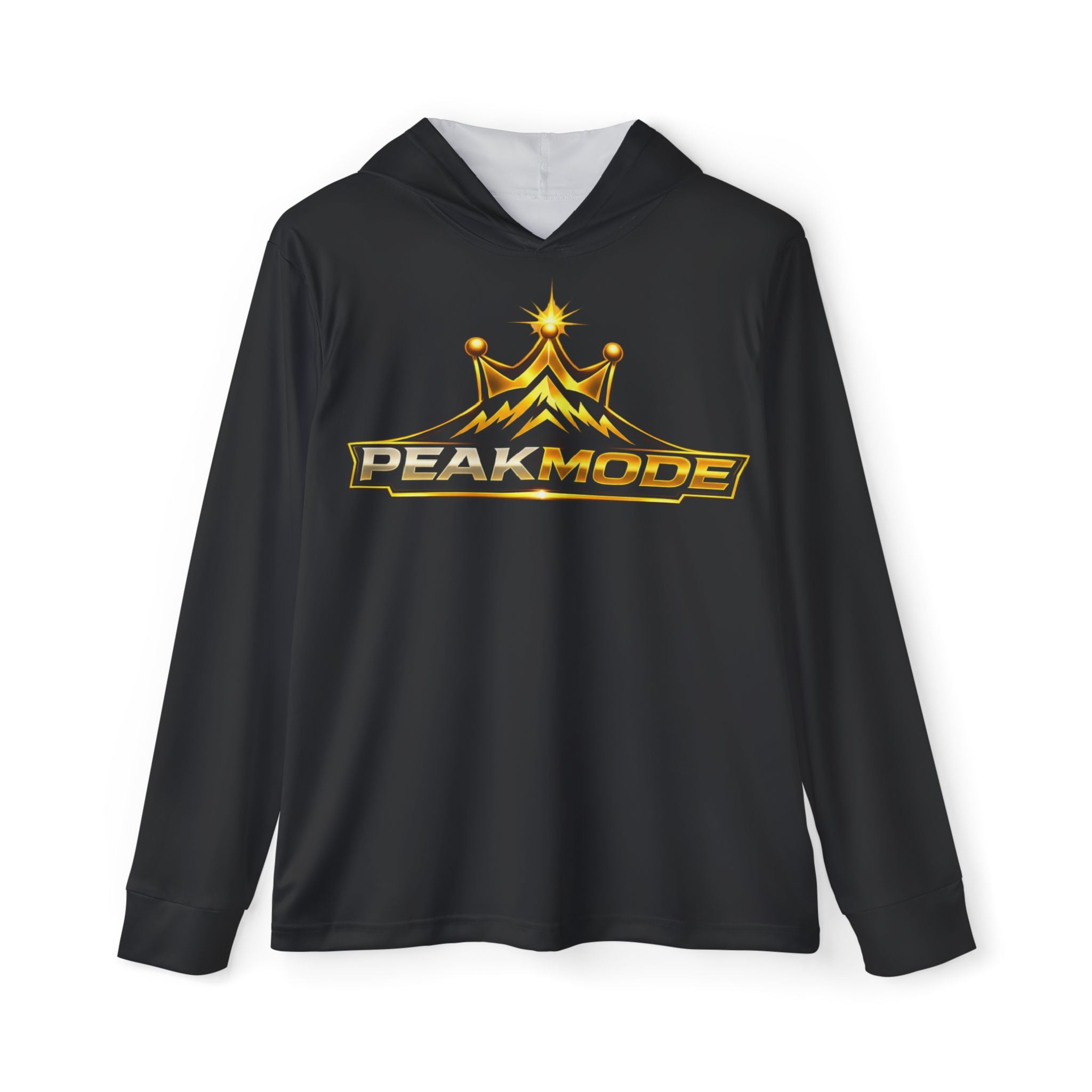 PeakMode Performance Hoodie — Men's Athletic Warmup Hoodie Black