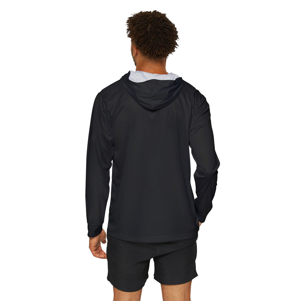 PeakMode Performance Hoodie — Men's Athletic Warmup Hoodie Black